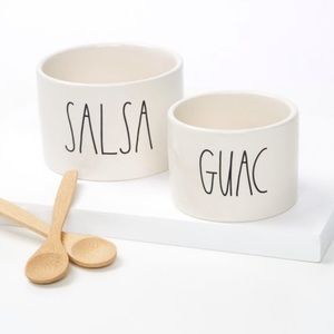 Rae Dunn Salsa Guac Set